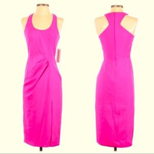 NWT Pink Sleeveless Jay Godfrey Sheath Dress Sz 0